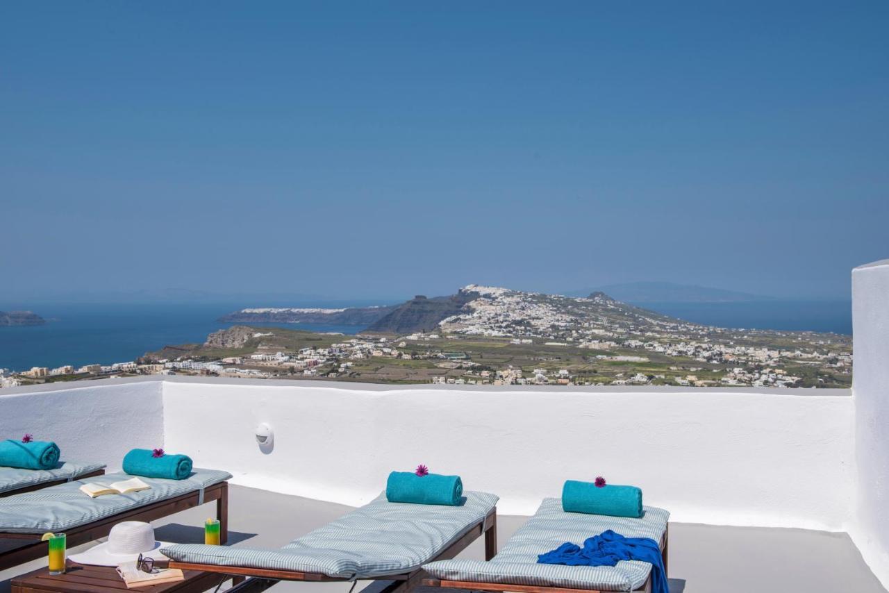 Santorini 180 Degrees Villa Pýrgos Eksteriør billede