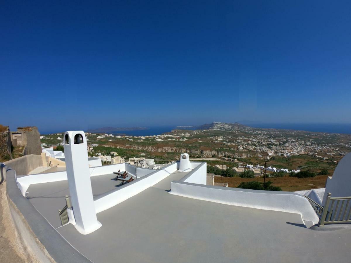 Santorini 180 Degrees Villa Pýrgos Eksteriør billede
